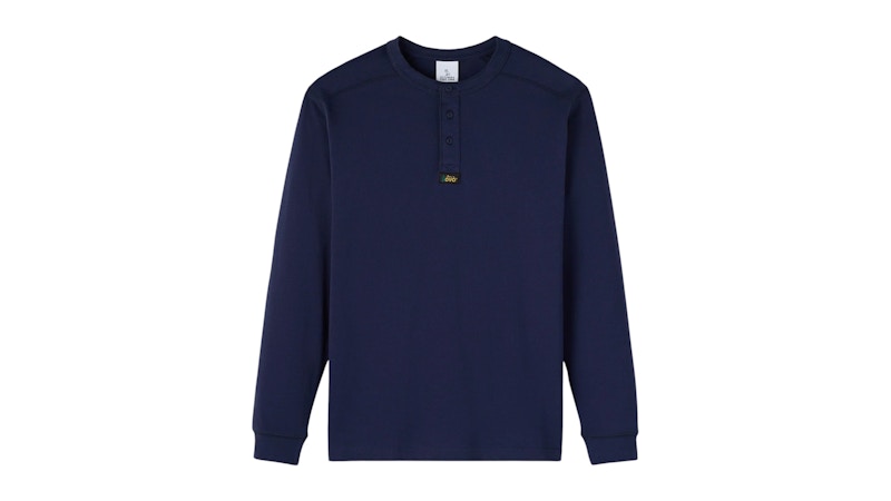 OVO Outdoors Long-Sleeve Henley Navy