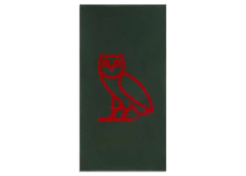 OVO Owl Beach Towel Green