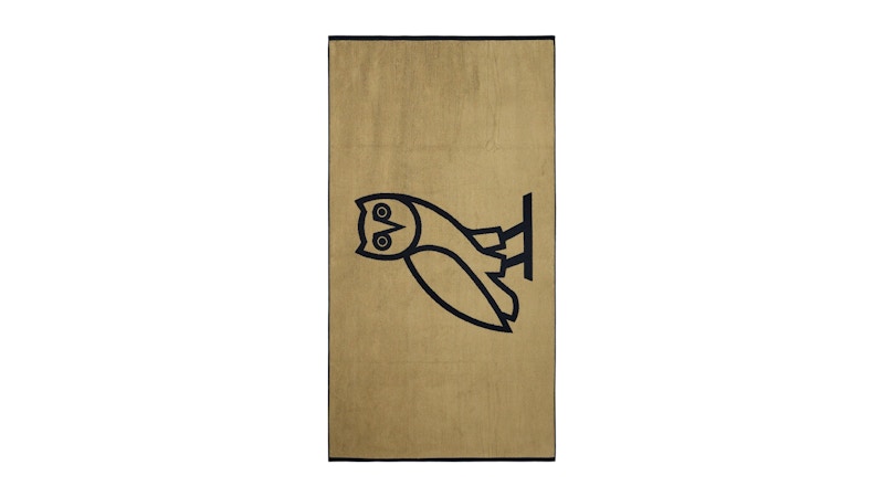 OVO Owl Logo Towel Black