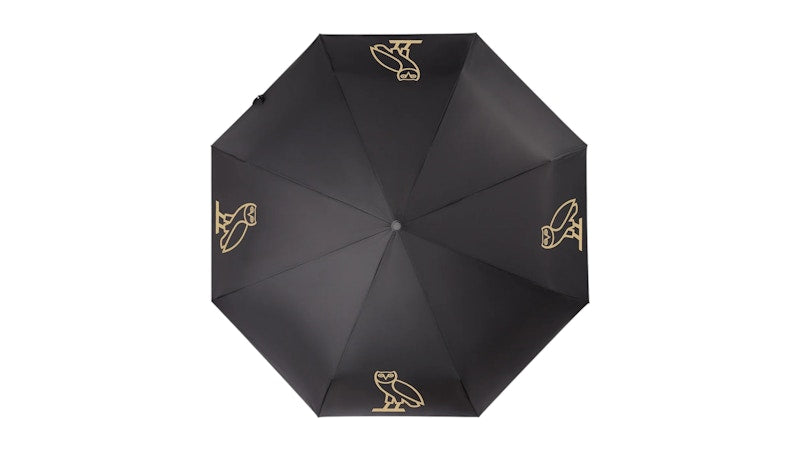 OVO Owl Umbrella Black/Gold