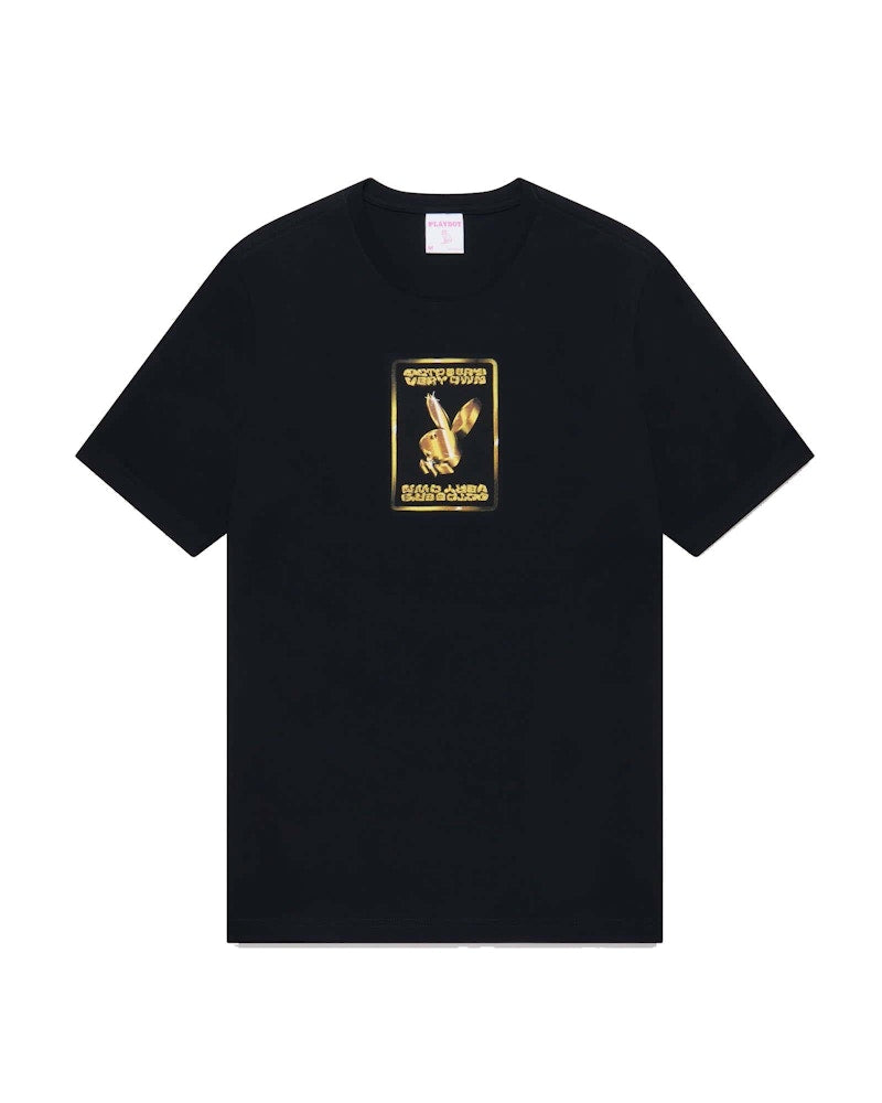 OVO Playboy Gold Owl T-Shirt Black