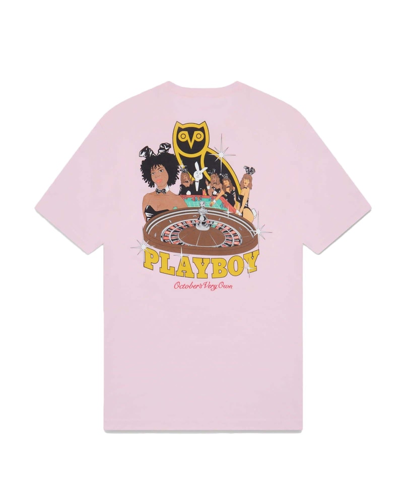 OVO Playboy Roulette T-Shirt Pink