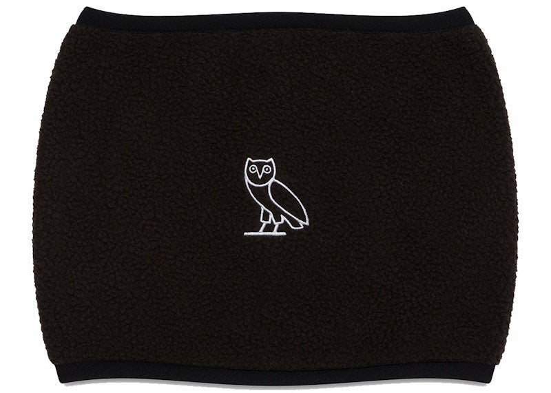 OVO Polartec Fleece Neck Gaiter Black