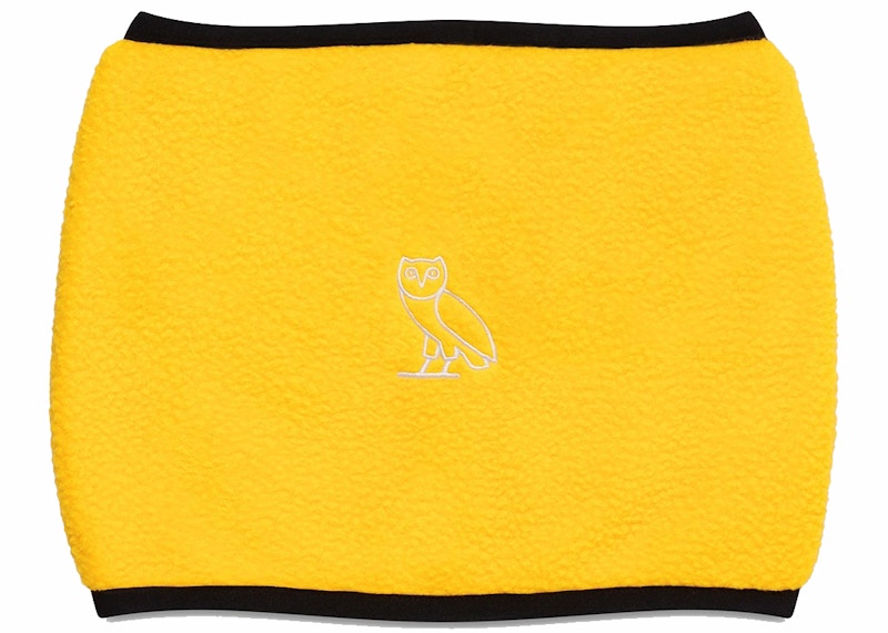 OVO Polartec Fleece Neck Gaiter Yellow