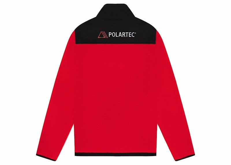 OVO Polartec Fleece Nylon Jacket Red