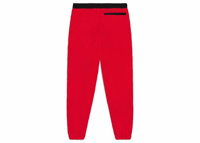 OVO Polartec Fleece Nylon Pant Red
