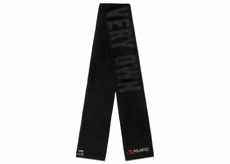 OVO Polartec Fleece Scarf Black