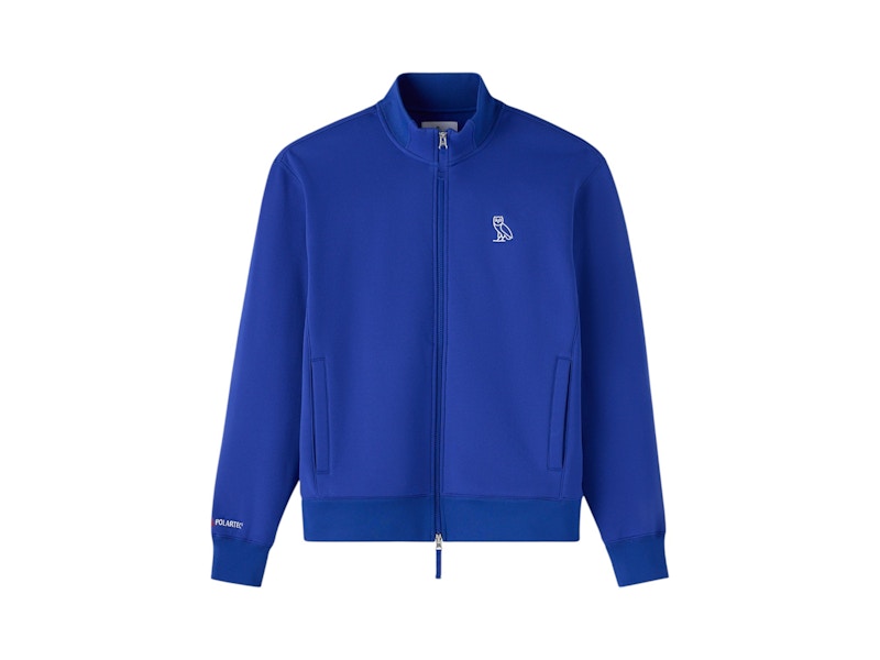 OVO Polartec Power Stretch Full-Zip Track Jacket Blue