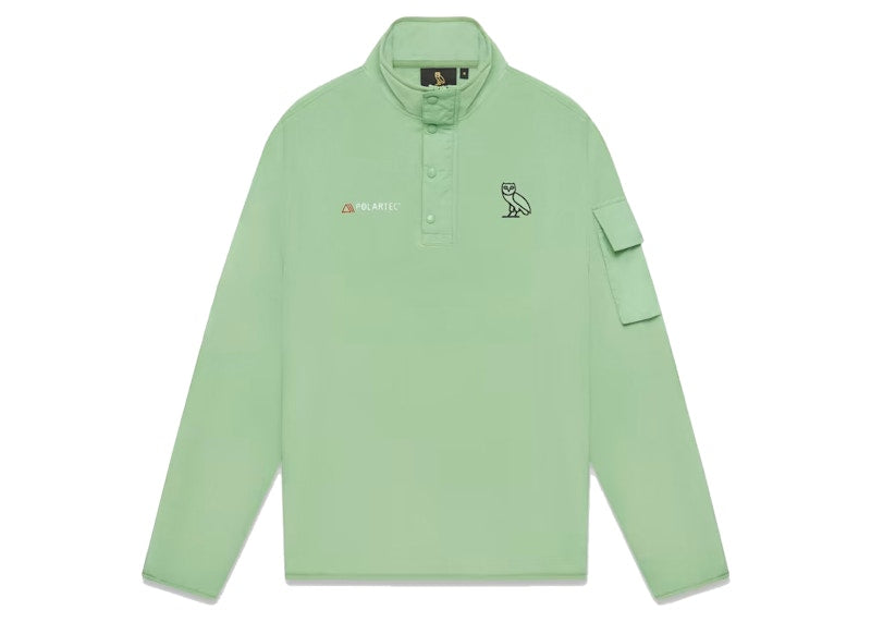 OVO Polartec Thermal Pro Fleece Mock Neck Basil
