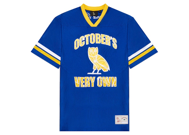 OVO Power And Respect Football Jersey Royal Blue