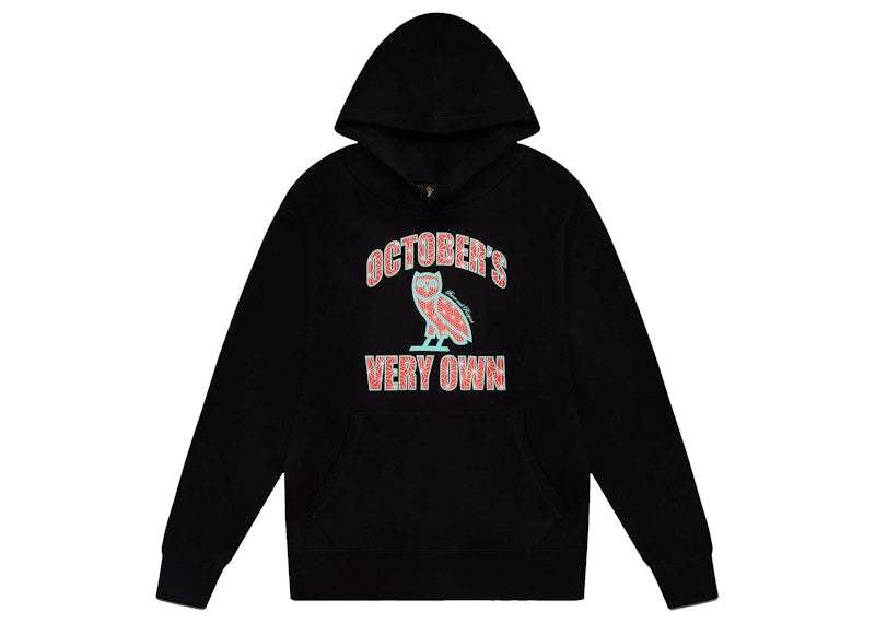 OVO Power And Respect Hoodie Black