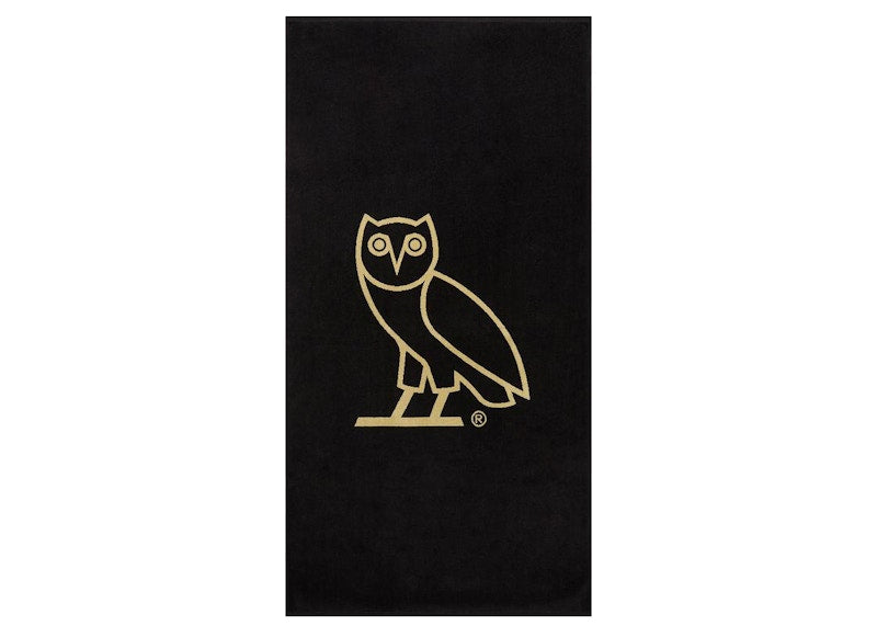 OVO Resort Towel Black