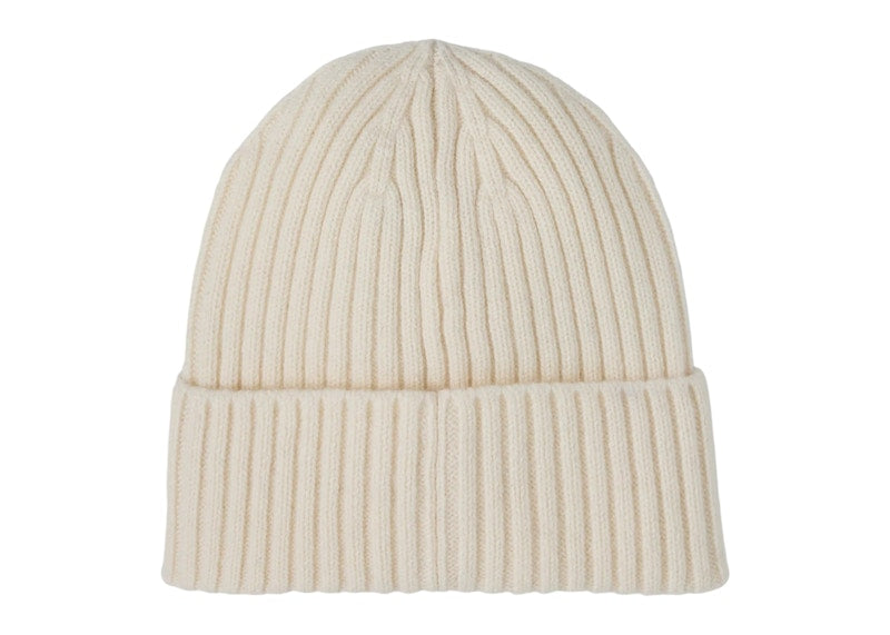 OVO Ribbed Knit Beanie Linen
