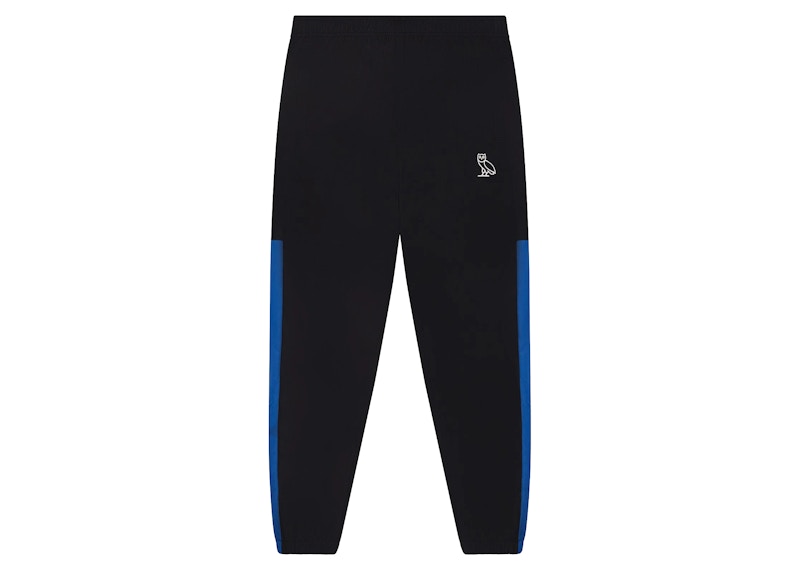 OVO Ripstop Nylon Track Pant Black/Royal Blue