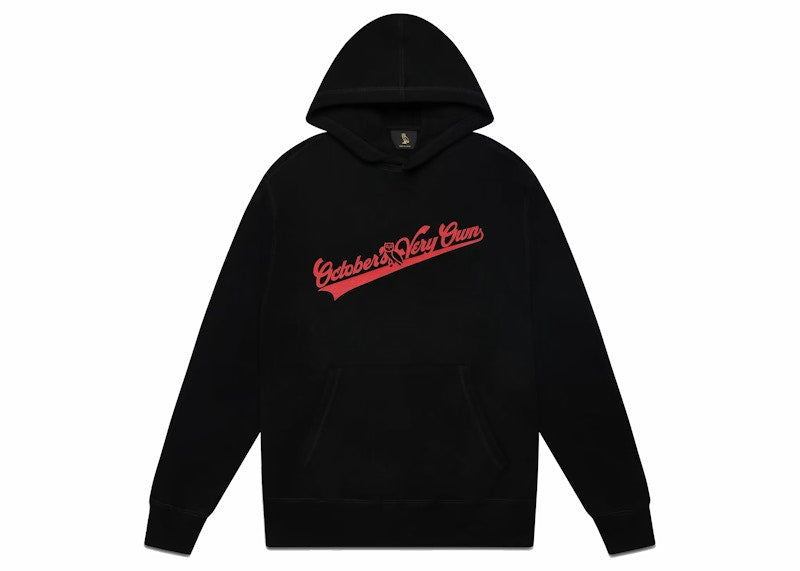 OVO Script Hoodie Black