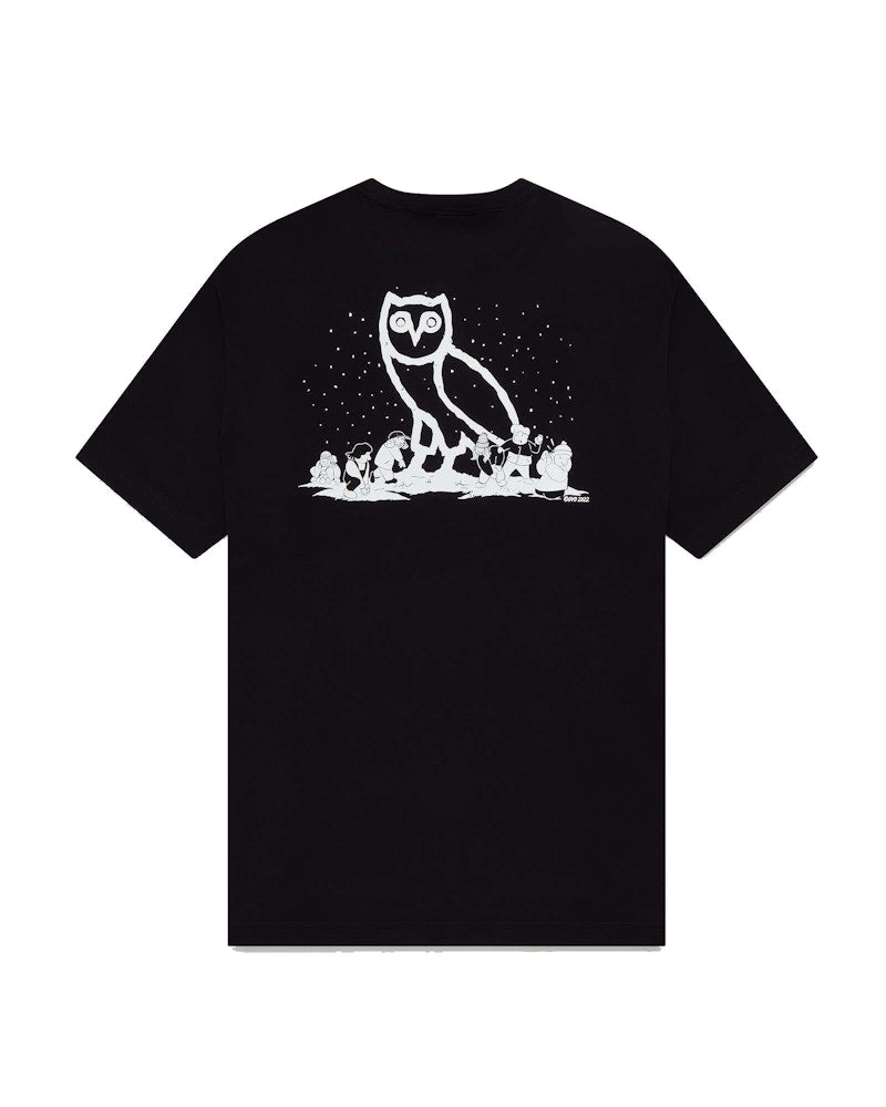 OVO Snow Owl T-Shirt Black