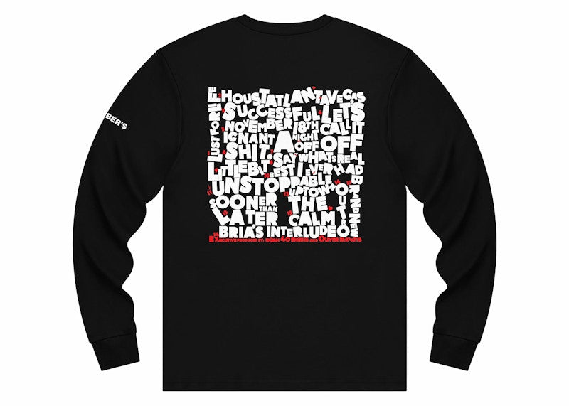 OVO So Far Gone L/S Tee Black