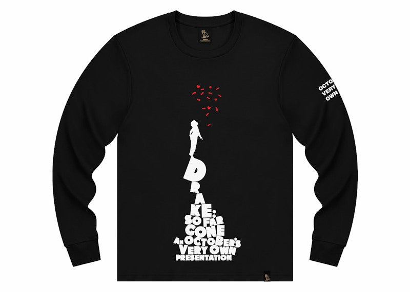 OVO So Far Gone L/S Tee Black