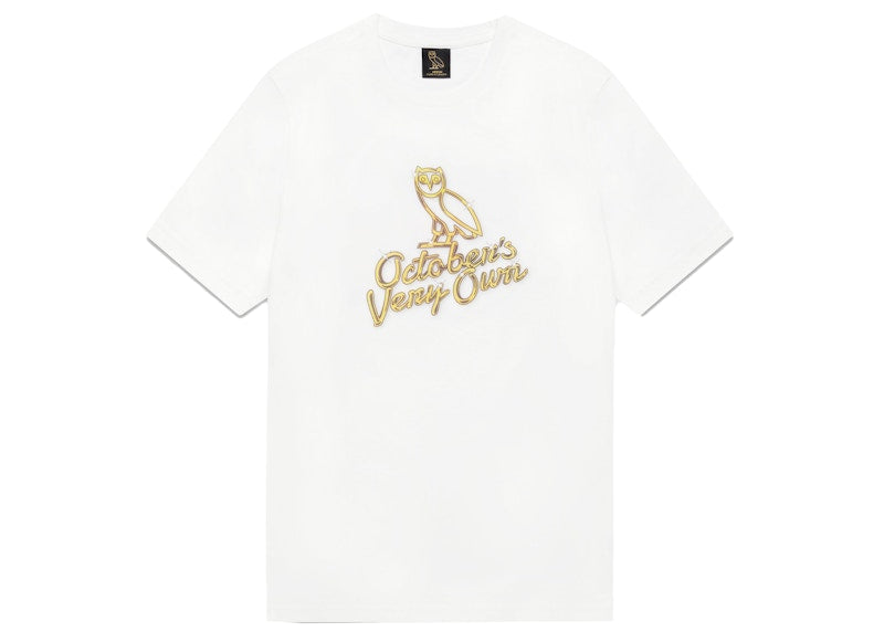 OVO Solid Gold Owl T-shirt White