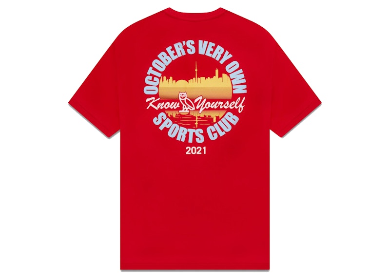 OVO Sports Club T-shirt Red