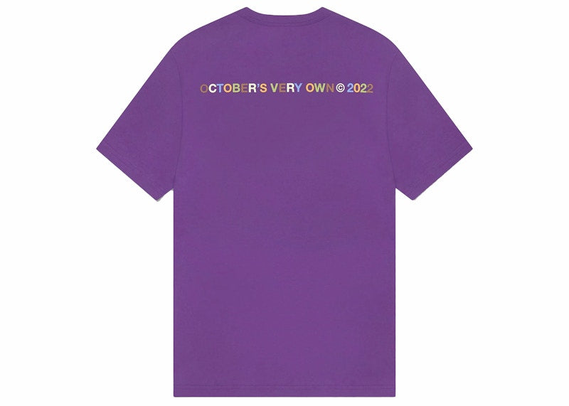 OVO Stained Glass Owl T-shirt Purple