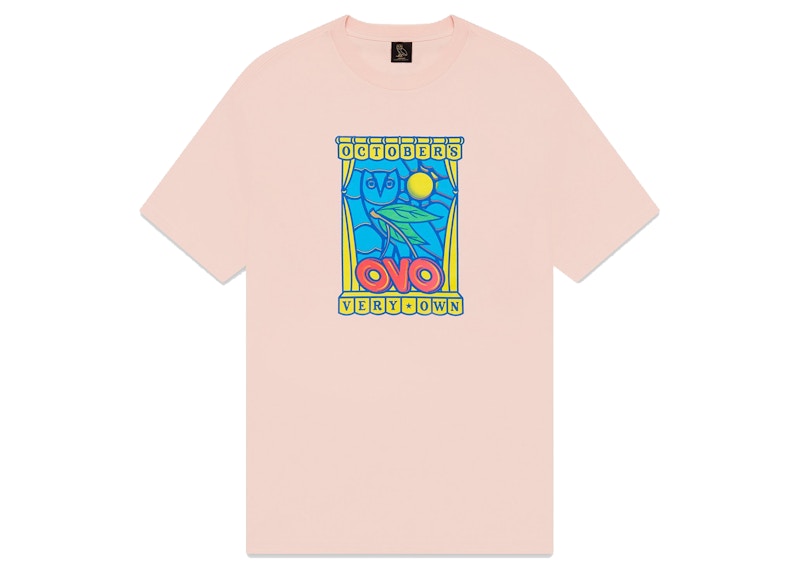 OVO Stained Glass T-shirt Pink