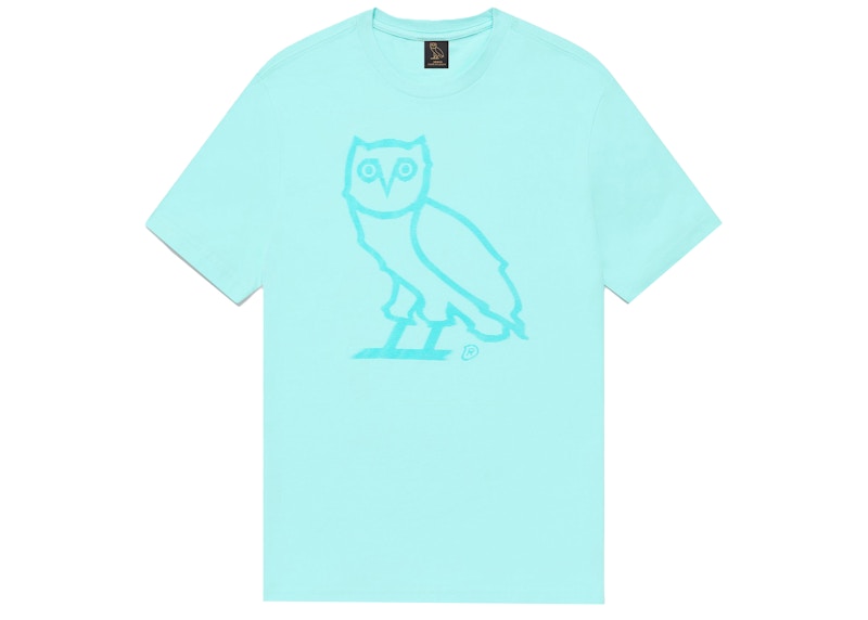 OVO Static Owl T-shirt Turquoise