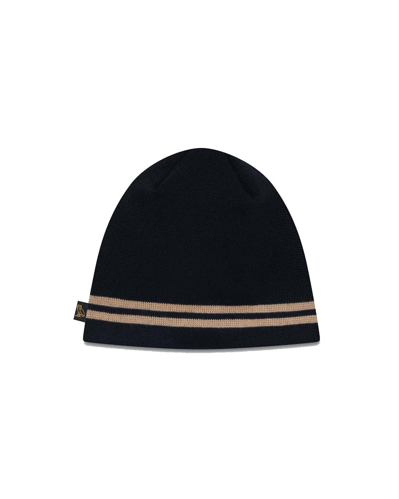 OVO Striped Beanie Black