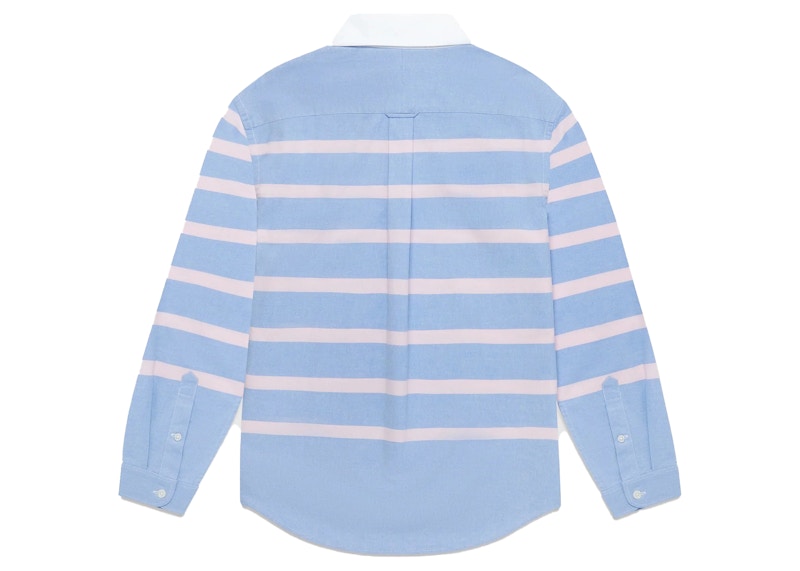 OVO Striped Oxford Rugby Blue/Pink