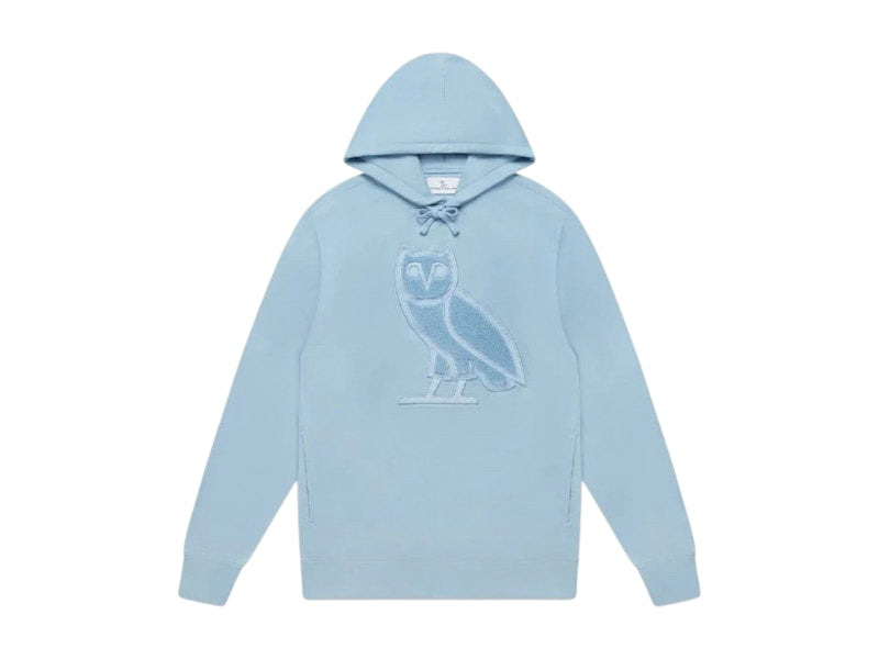 OVO Summer OG Owl Hoodie Chambray Blue