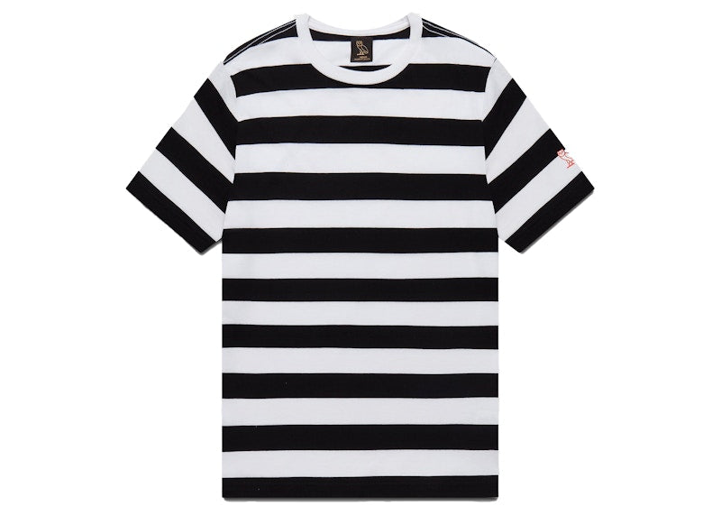 OVO Summer Stripe T-shirt Black/White