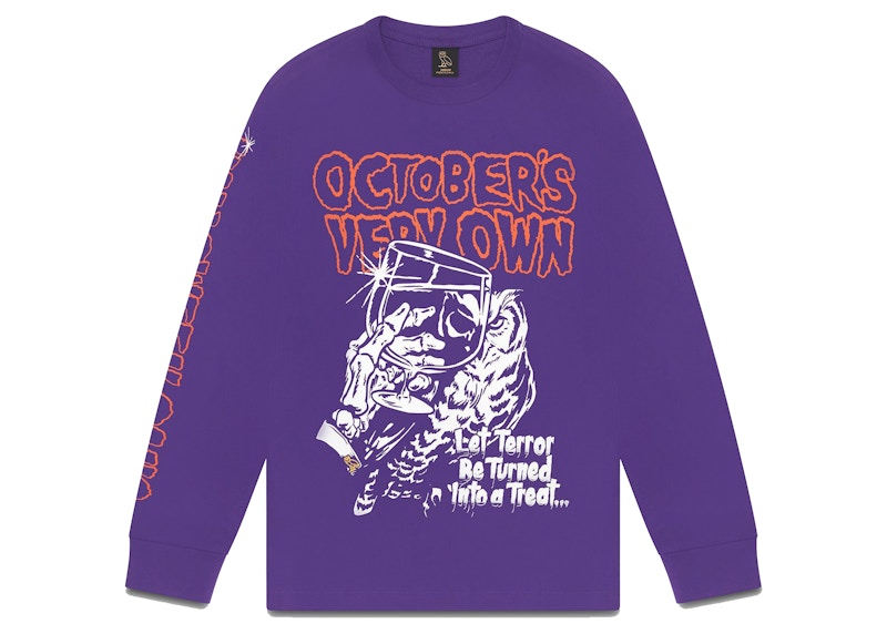 OVO Terror Longsleeve T-shirt Purple