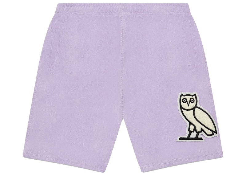 OVO Terry Cloth Short Lilac
