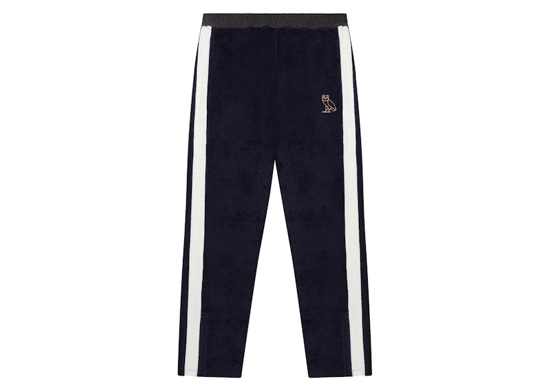 OVO Terry Cloth Track Pant Navy