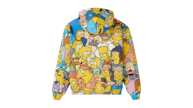OVO The Simpsons All Over Print Hoodie Multi