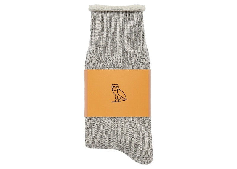 OVO Thermohair Socks Heather Grey