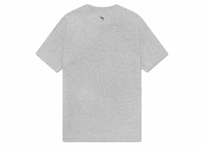 OVO U Of T Crest T-Shirt Heather Grey
