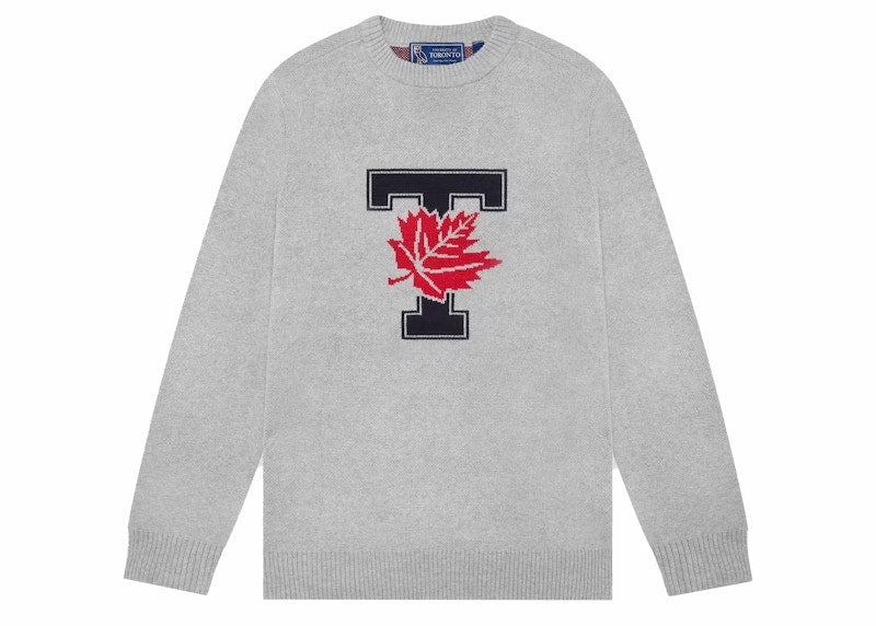 OVO U Of T Crewneck Sweater Heather Grey