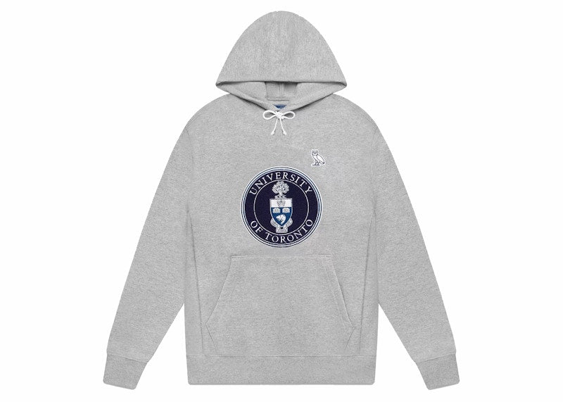 OVO U Of T Hoodie Heather Grey