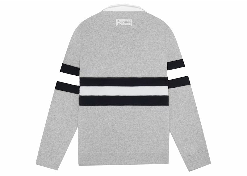 OVO U Of T Rugby Polo Heather Grey