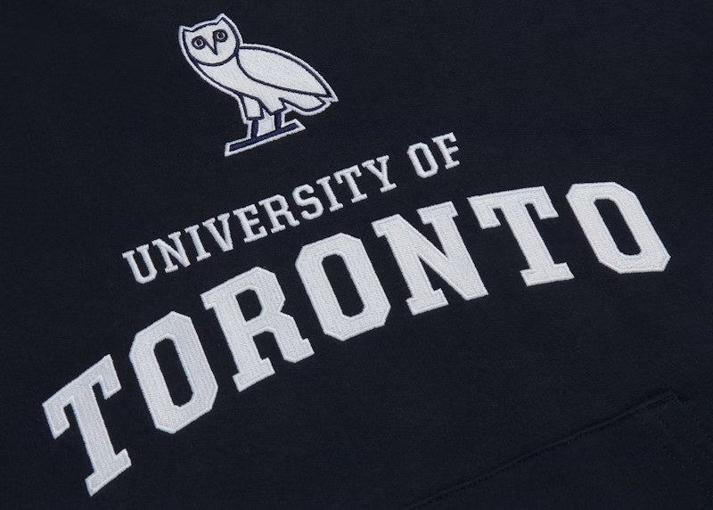 OVO U Of T University Hoodie Navy