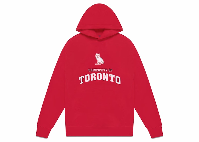 OVO U Of T University Hoodie Red