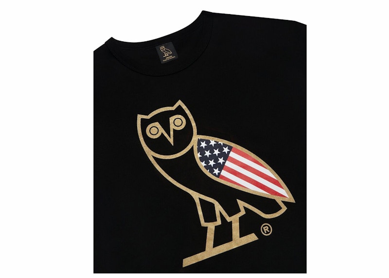 OVO USA OG Owl T-shirt Black