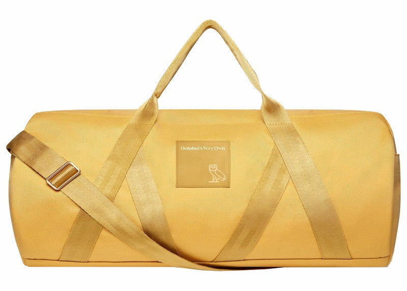 OVO Utility Duffle Bag Amber Yellow