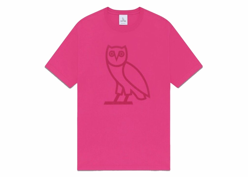 OVO Valentine's Sweeterman OG Owl T-Shirt Fuschia