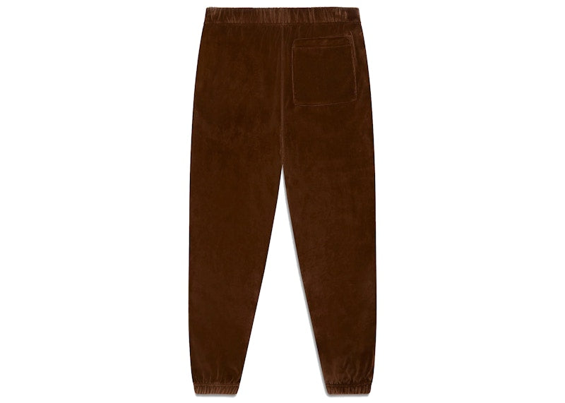 OVO Velour Track Pant Brown