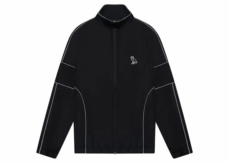 OVO Wind Tech Reflective Track Jacket Black