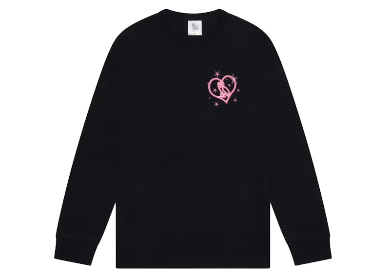 OVO With Love L/S T-shirt Black