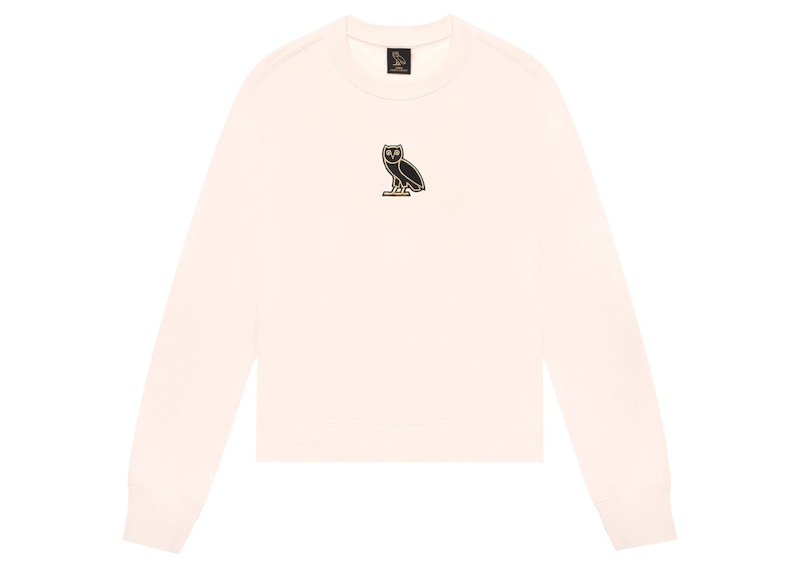 OVO Womens Classic Owl Crewneck Blush