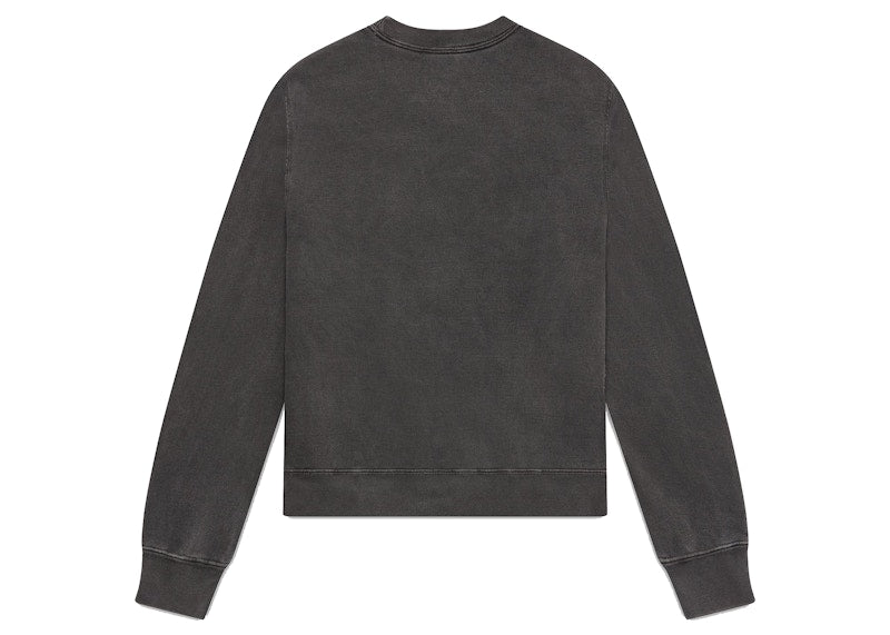 OVO Womens Garment Dye Crewneck Black